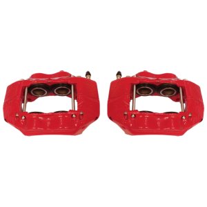 Toyota Tacoma Brake Calipers - Front - PowerStop - Red Powder Coated - Red - `95-`03 Toyota Tacoma Brake Calipers - Front - PowerStop - Red Powder Coated - Red - `95-`03