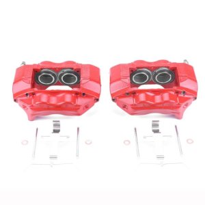 Toyota 4Runner Brake Calipers - Front - PowerStop - Red Powder Coated - Red - `96-`02 Toyota 4Runner Brake Calipers - Front - PowerStop - Red Powder Coated - Red - `96-`02