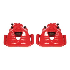 Volkswagen Beetle Brake Calipers - Front - PowerStop - Powder Coated - Red - `99-`10 Volkswagen Beetle Brake Calipers - Front - PowerStop - Powder Coated - Red - `99-`10