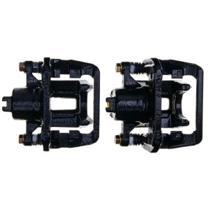 Acura CL Brake Calipers - Rear - PowerStop - High-Temp Black Powder Coated - Black - `01-`03