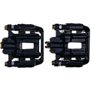 Acura CL Brake Calipers - Rear - PowerStop - High-Temp Black Powder Coated - Black - `01-`03