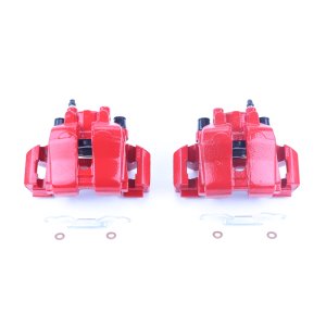 Ford Escape Brake Calipers - Front - PowerStop - Powder Coated - Red - `07-`12