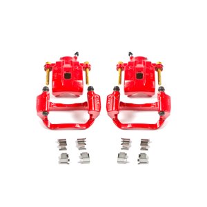 Toyota Sequoia Brake Calipers - Rear - PowerStop - Powder Coated - Red - `08-`15 Toyota Sequoia Brake Calipers - Rear - PowerStop - Powder Coated - Red - `08-`15