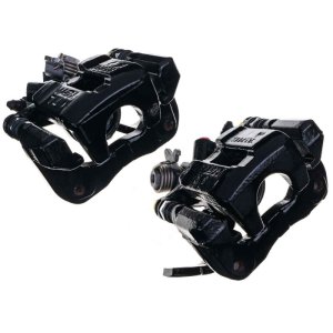 Acura CSX Brake Calipers - Rear - PowerStop - High-Temp Black Powder Coated - Black - `06-`11