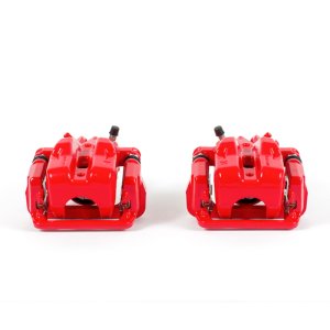 Mazda MX-5 Miata Brake Calipers - Rear - PowerStop - High-Temp Powder Coated - Red - `06-`15