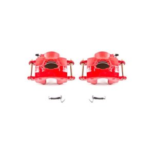 GMC Safari Brake Calipers - Front - PowerStop - Performance Brake Caliper - Red - `85-`02