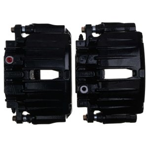 Cadillac Escalade Brake Calipers - Rear - PowerStop - Powder Coated - Black - `02-`06