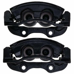 Cadillac Escalade Brake Calipers - Rear - PowerStop - Powder Coated - Black - `02-`06