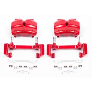 Ford Expedition Brake Calipers - Front - PowerStop - Powder Coated - Red - `03-`06