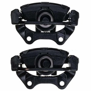 Cadillac DTS Brake Calipers - Rear - PowerStop - Bracket - Black - `06-`11