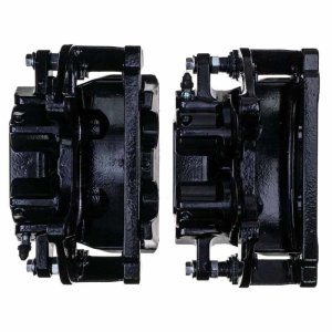 Chrysler 200 Brake Calipers - Front - PowerStop - Black Powder Coated Caliper - Black - 2014