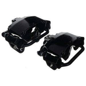 Cadillac Escalade Brake Calipers - Rear - PowerStop - Powder Coated - Black - `07-`20