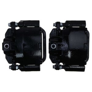 Cadillac Escalade Brake Calipers - Rear - PowerStop - Powder Coated - Black - `07-`20