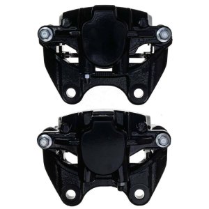 Cadillac Escalade Brake Calipers - Rear - PowerStop - Powder Coated - Black - `07-`20