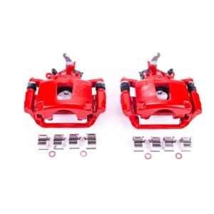 Dodge Journey Brake Calipers - Rear - PowerStop - Powder Coated - Red - `12-`18 Dodge Journey Brake Calipers - Rear - PowerStop - Powder Coated - Red - `12-`18