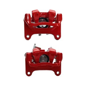 Chevrolet Malibu Brake Calipers - Rear - PowerStop - Red - `16-`24