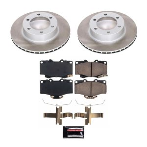 Toyota Tacoma Brake Kit - Front - PowerStop - Semi-Coated Rotor Kit - 2004 Toyota Tacoma Brake Kit - Front - PowerStop - Semi-Coated Rotor Kit - 2004