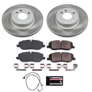 Land Rover LR3 Brake Rotors (2) - Front - PowerStop - Semi-Coated, Blank - `05-`09 Land Rover LR3 Brake Rotors (2) - Front - PowerStop - Semi-Coated, Blank - `05-`09