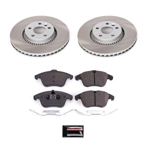 Land Rover LR2 Brake Rotors (2) - Front - PowerStop - Semi-Coated, Performance Blank - `08-`15 Land Rover LR2 Brake Rotors (2) - Front - PowerStop - Semi-Coated, Performance Blank - `08-`15