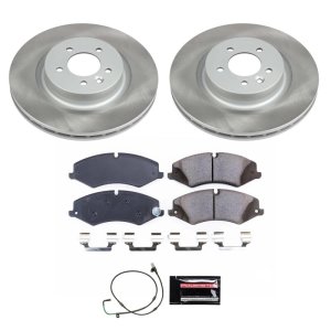 Land Rover LR4 Brake Rotors (2) - Front - PowerStop - PSB Semi-Coated, Performance Blank - `11-`16 Land Rover LR4 Brake Rotors (2) - Front - PowerStop - PSB Semi-Coated, Performance Blank - `11-`16