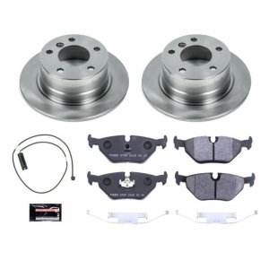 BMW Z3 Brake Kit - Rear - PowerStop - Track Day High-Performance Pads + Autospecialty Rotors - `96-`02