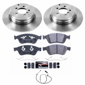 Land Rover Range Rover Brake Pads + Rotors - Rear - PowerStop - Autospecialty Rotors + Track Day Spec Pads - `03-`05