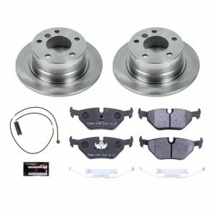 BMW Z3 Brake Kit - Rear - PowerStop - Track Day Spec Brake Pads + Autospecialty Rotors - `96-`02