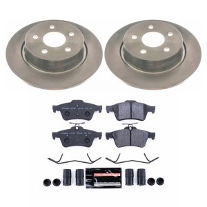 Ford Transit Connect Brake Kit - Rear - PowerStop - Track Day Spec High-Performance Pads + Autospecialty Rotors - `18-`23 Ford Transit Connect Brake Kit - Rear - PowerStop - Track Day Spec High-Performance Pads + Autospecialty Rotors - `18-`23