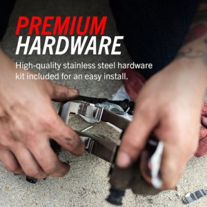 Audi A7 Quattro Brake Pads - Front - PowerStop - Z26 Extreme Street + Carbon-Fiber Ceramic - `16-`18