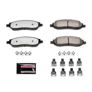 Ford F-250 Super Duty Brake Pads - Rear - PowerStop - Z36 Truck & Tow Carbon-Fiber Ceramic - `05-`07 Ford F-250 Super Duty Brake Pads - Rear - PowerStop - Z36 Truck & Tow Carbon-Fiber Ceramic - `05-`07