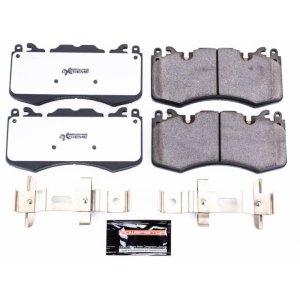 Land Rover Range Rover Brake Pads - Front - PowerStop - Z36 Truck & Tow Carbon-Fiber Ceramic (with stainless-steel hardware and ceramic lubricant) - `10-`17
