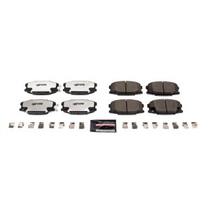 Mitsubishi Fuso FE Brake Pads - Front or Rear - PowerStop - Z36 Truck & Tow Carbon-Fiber Ceramic - `96-`04