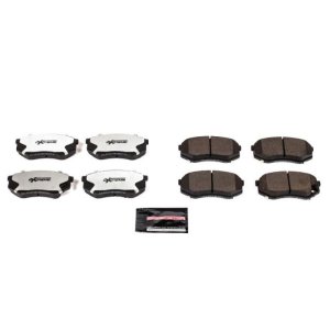 Mitsubishi Fuso FE Brake Pads - Front - PowerStop - Z36 Truck & Tow Carbon-Fiber Ceramic - `00-`04