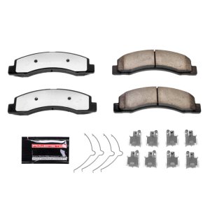 Ford Excursion Brake Pads - Front - PowerStop - Z36 Truck & Tow Carbon-Fiber Ceramic - `00-`05 Ford Excursion Brake Pads - Front - PowerStop - Z36 Truck & Tow Carbon-Fiber Ceramic - `00-`05