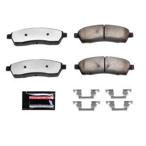 Ford Excursion Brake Pads - Rear - PowerStop - Z36 Truck & Tow Carbon-Fiber Ceramic - `00-`05 Ford Excursion Brake Pads - Rear - PowerStop - Z36 Truck & Tow Carbon-Fiber Ceramic - `00-`05