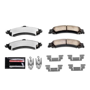 Cadillac Escalade Brake Pads - Rear - PowerStop - Z36 Truck & Tow Carbon-Fiber Ceramic - `02-`06