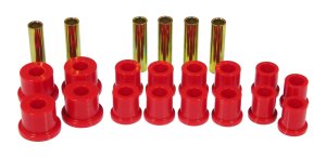 Ford Ranger Bushing Kit - Prothane - Spring/Shackle - Red - `86-`08