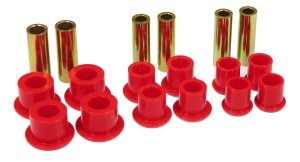 Ford F-150 Bushing Kit - Rear - Prothane - Leaf Spring Shackle - Red - `97-`04