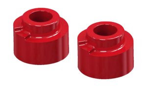 Ford F250 SD Coil Spring Isolator - Front - Prothane - 2.5in Lift Spacer - Red - `05-`09