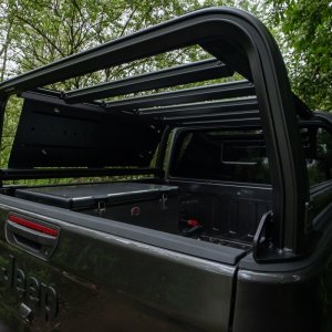 Chevrolet Silverado Venture TEC Cross-Rail - Putco - High Impact Mini-Texture - Black - `19-`26