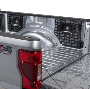 Ford F350 Molle Panel - Passenger Side - Putco - Mini-textured black - `17-`26