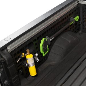 Nissan Titan Molle Panel - Driver Side - Putco - 5.7ft Short Box - Black - `16-`21