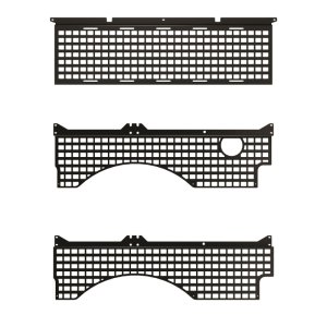 Nissan Titan Molle Panel - Driver Side - Putco - Black - `16-`24