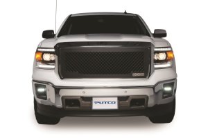GMC Sierra 1500 Grille - Putco - Boss Grille w/2 10 in. Luminix Light Bars - Black - `14-`15