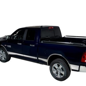 Dodge Ram 2500 Steel Rocker Panels - Putco - Pro Stainless Steel - Polished Stainless Steel - `10-`19