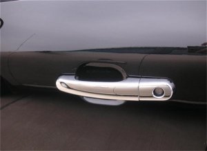 Ford Taurus X Door Handle Covers - Front + Rear - Putco - Deluxe Chrome Package - Chrome - `08-`09