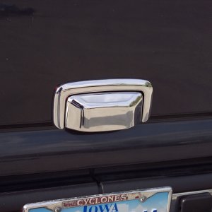 Nissan Armada Tailgate Handle Covers - Putco - Chrome - `05-`07