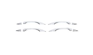Audi A6 Door Handle Covers - Front + Rear - Putco - Chrome - `13-`14