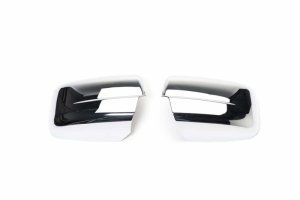 Dodge Ram 1500 Mirror Covers - Putco - Standard Mirror w/o Turn Signal - Chrome - `09-`12