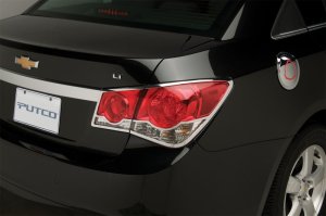 Chevrolet Cruze Tail Light Covers - Putco - Chrome - `11-`13